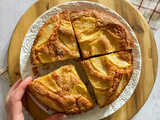 Gâteau aux pommes sans matières grasses