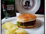 Hamburger Végan au steak de lentilles