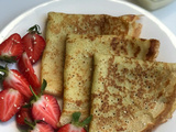 Pâte à Crêpes sans Sucre