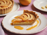 Tarte à la compote d’abricot et sa frangipane allégée