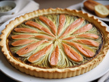 Tarte aux endives et saumon fumé