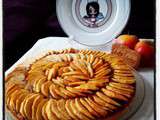 Tarte briochée aux pommes et sa pâte aux spéculoos