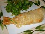 Papillottes St Jacques et crevettes