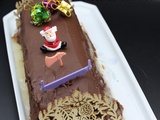 Bûche poire et chocolat