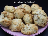 Cookies au parmesan et pignons de pin