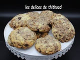 Cookies chocolat noisettes (cmum, et un jour un livre…)