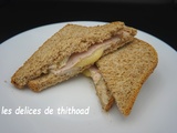 Croque jambon aux 3 fromages