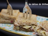 Croque monsieur, oignon, artichaut et tapenade