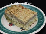 Crumble de cabillaud et courgettes