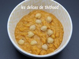 Dahl de pois chiches et carottes (cmum 82)