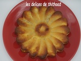 Gâteau léger, pommes et bananes