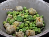 Petits pois aux chipos