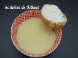 Potage poireaux, pomme de terre et St Môret (cmum)