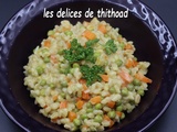 Risotto mais au blé