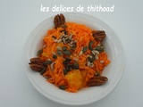 Salade de carottes fruitées