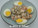 Salade de petits pois