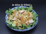 Salade orientale poulet et orange