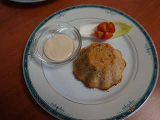 Terrine de poisson et sa sauce piquante