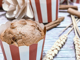 Muffins aux pommes caramélisées