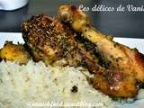 Poulet aux 2 moutardes et herbes de provence