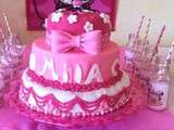 Gateau theme minnie