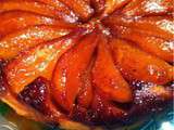 Tarte tatin aux poires et aux épices