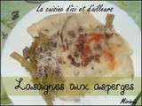 Lasagnes aux asperges