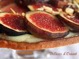 Tarte aux figues fraîches