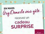 Cadeau surprise Guy Demarle