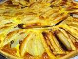 Tarte pomme poire chocolat miam