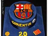 Cake design fcb ( football club barcelone )