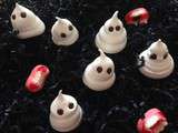 Fantômes meringue pour Halloween