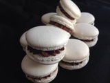 Macarons blanc au chocolat 100% cacao