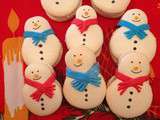 Macarons Bonhomme de neige