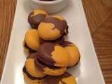 Macarons chocolat citron