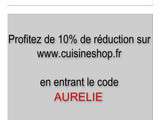 Remise de 10% sur cuisineshop