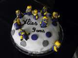 Gâteau d'anniversaire Minions