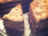 Layer cake tout chocolat