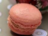 Macarons à la rhubarbe