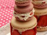 Macarons ....un peu comme des religieuses