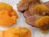 Magrets de canard au spéculoos et à l’orange