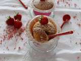 Amandines aux Fraises et Pralines