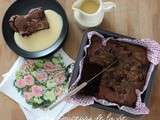 Brownie au Chocolat et Beurre de cacachuète