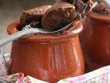 Brownie au coeur coulant de Caramel au beurre salé