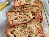 Cake au poivron rouge, Ossau-Iraty et Piment d'Espelette