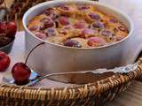 Clafoutis aux cerises et à la vanille