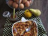 Clafoutis Pommes & Poires au Caramel