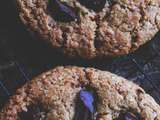 Cookies aux noisettes, pralin et chocolat