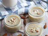 Crème vanille au lait d'amandes