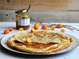 Crêpes légères à la Confiture de Kumquat